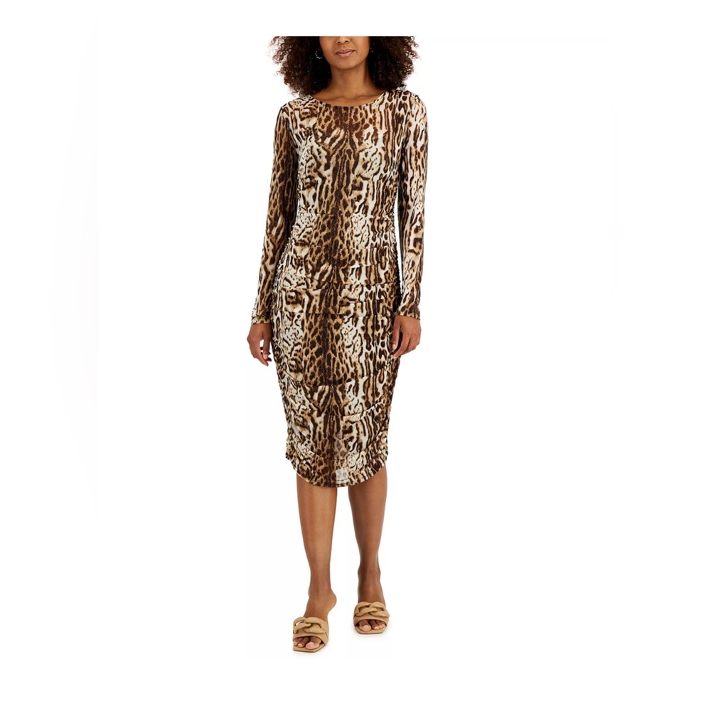 INC International Concepts Leopard Dress NWT